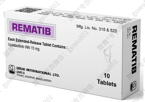 購入 DIL ウパダシチニブ ABT-494 REMATIB 15mg*10錠 中程度から重度の活性性リウマチアス症の成人患者 治療段階に適しています online manufacture