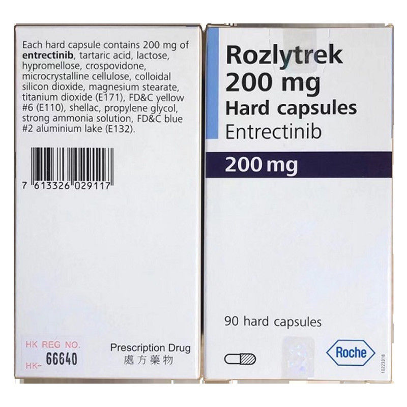 90 Capsules Entrectinib Rozlytrek 200mg Drugs To Treat Lung Cancer