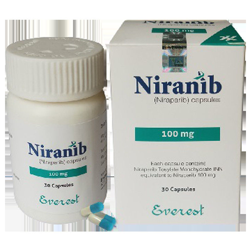 100mg Niraparib Niranib Peritoneal Cancer Treatment PARP-1,2 Target