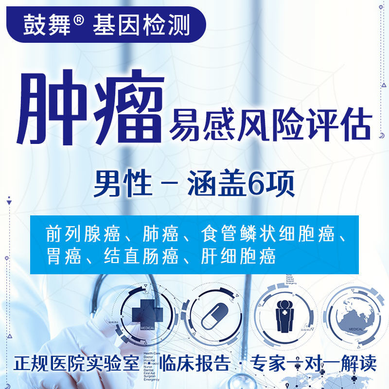 Male Tumor Susceptibility Six Risk Assessments Genetic Testing Services