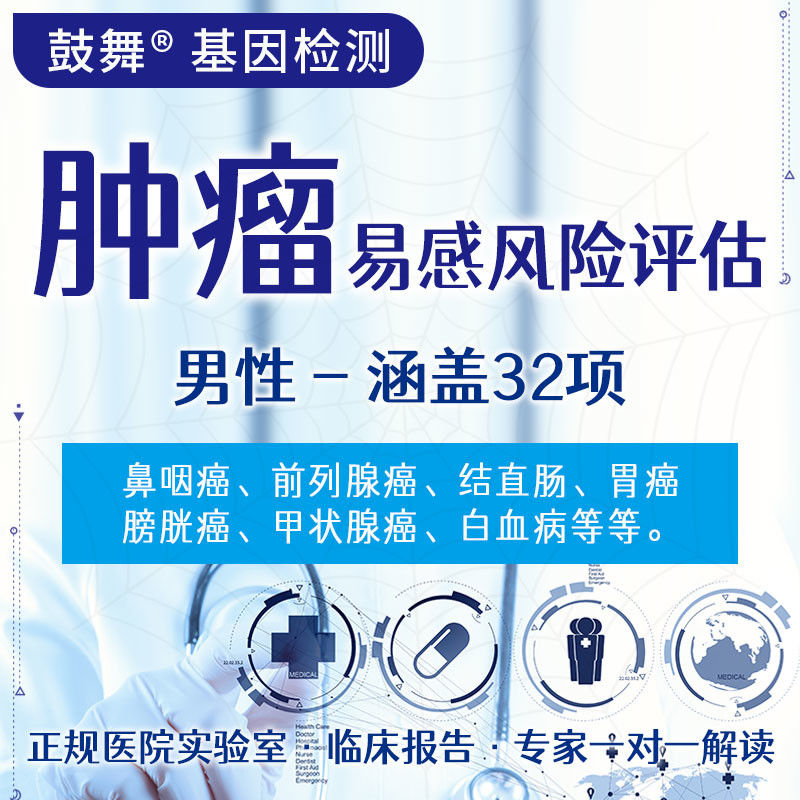32 Risk Assessments For Male Tumor Susceptibility, Genetic Testing