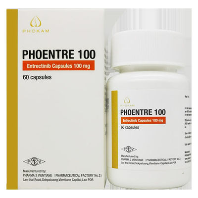 エントレクトニブ 100mg*60 カプセル NTRK 融合固体腫瘍